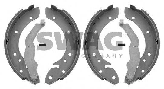 SWAG 20901019 Комплект гальмівних колодок