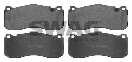SWAG 20916757 Комплект гальмівних колодок, дискове гальмо