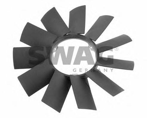 SWAG 20919256 Крильчатка вентилятора, охолодження двигуна