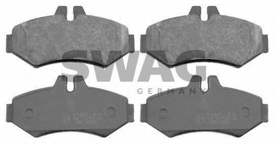 SWAG 30916450 Комплект гальмівних колодок, дискове гальмо
