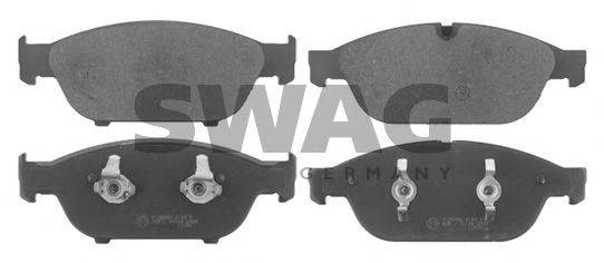 SWAG 30916823 Комплект гальмівних колодок, дискове гальмо