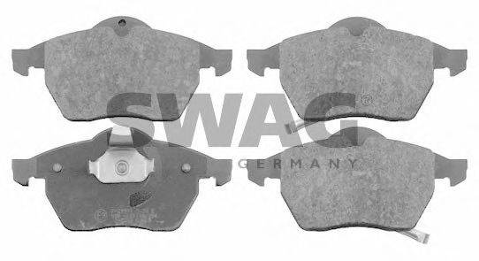 SWAG 57916513 Комплект гальмівних колодок, дискове гальмо
