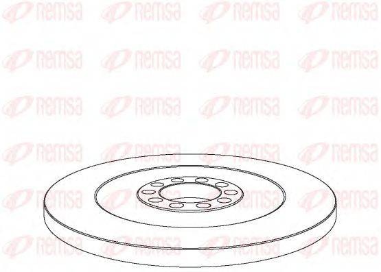 REMSA NCA103110 гальмівний диск