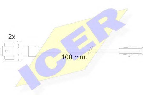 ICER 610010EC Сигналізатор, знос гальмівних колодок