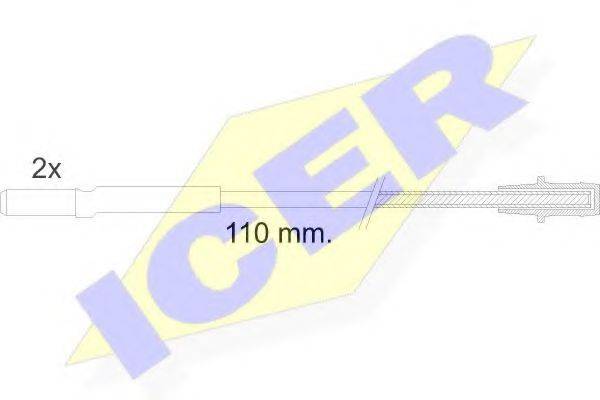 ICER 610016EC Сигналізатор, знос гальмівних колодок