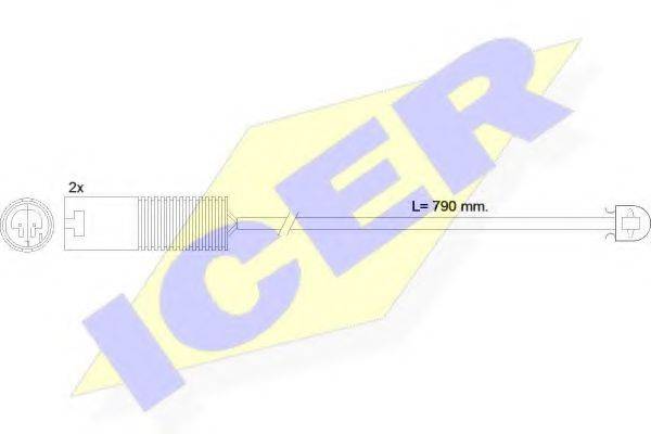 ICER 610240EC Сигналізатор, знос гальмівних колодок