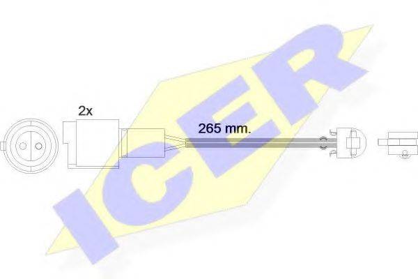 ICER 610427EC Сигналізатор, знос гальмівних колодок