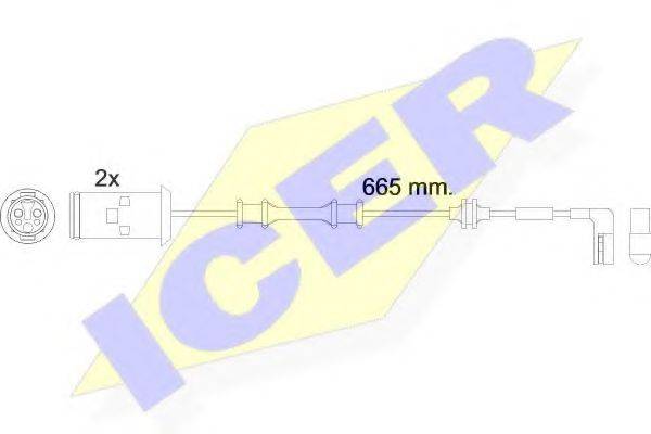 ICER 610451EC Сигналізатор, знос гальмівних колодок