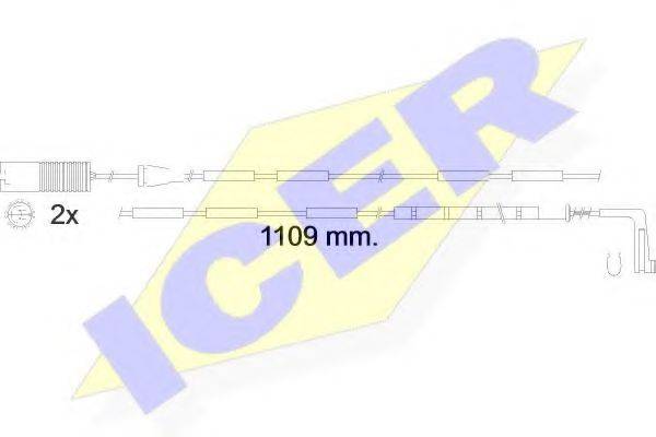ICER 610542EC Сигналізатор, знос гальмівних колодок