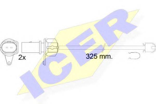 ICER 610573EC Сигналізатор, знос гальмівних колодок