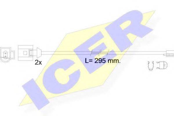 ICER 610610EC Сигналізатор, знос гальмівних колодок