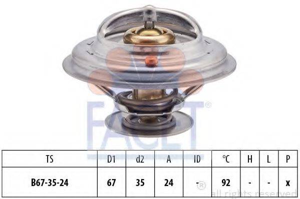 FACET 78401S Термостат, охолоджуюча рідина