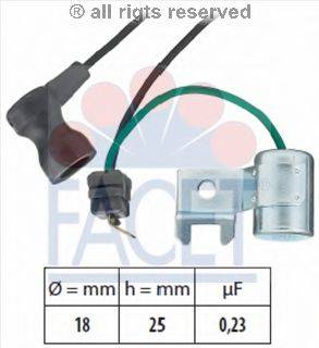 FACET 00179156 Конденсатор, система запалювання