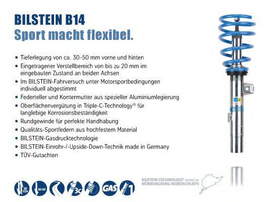 BILSTEIN BIL013935 Комплект ходової частини, пружини / амортизатори