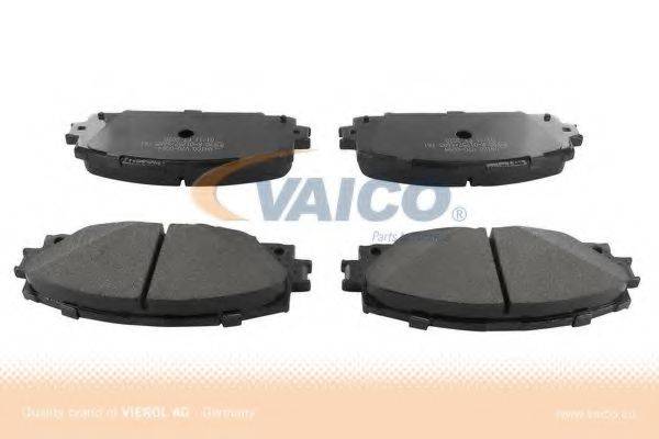 VAICO V700084 Комплект гальмівних колодок, дискове гальмо