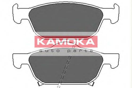 KAMOKA JQ101138 Комплект гальмівних колодок, дискове гальмо