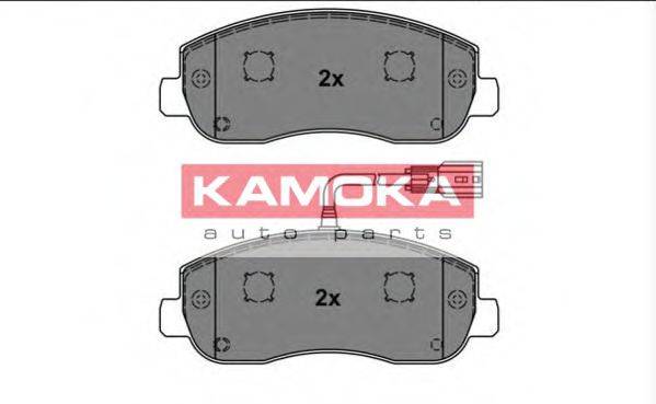 KAMOKA JQ101139 Комплект гальмівних колодок, дискове гальмо