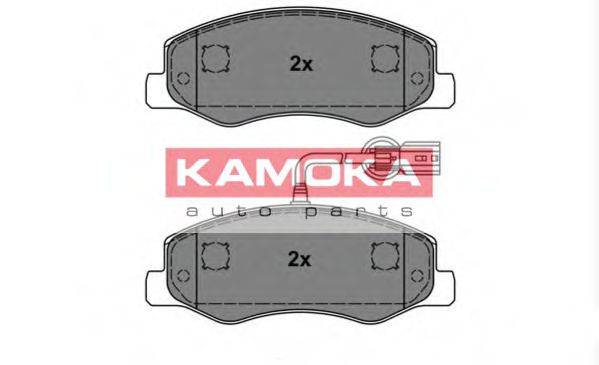 KAMOKA JQ101140 Комплект гальмівних колодок, дискове гальмо