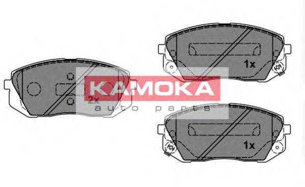 KAMOKA JQ101149 Комплект гальмівних колодок, дискове гальмо