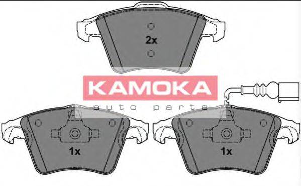 KAMOKA JQ1013286 Комплект гальмівних колодок, дискове гальмо
