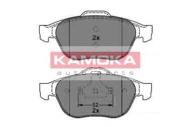 KAMOKA JQ1012882 Комплект гальмівних колодок, дискове гальмо