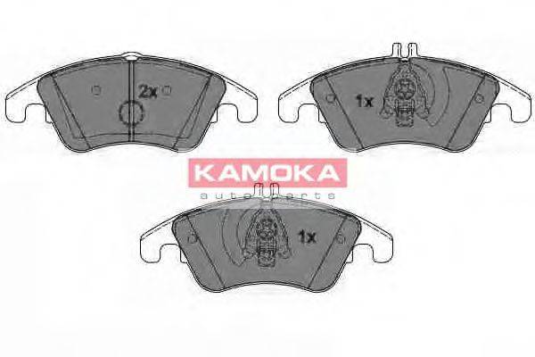 KAMOKA JQ101119 Комплект гальмівних колодок, дискове гальмо