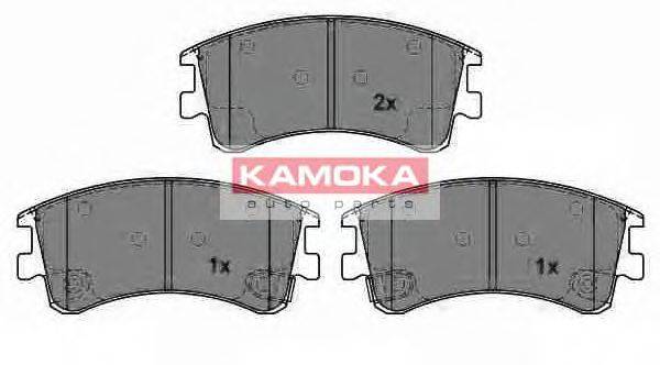 KAMOKA JQ1013238 Комплект гальмівних колодок, дискове гальмо