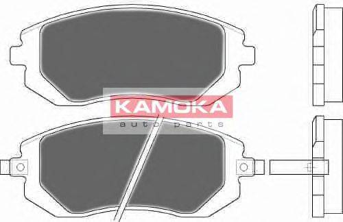 KAMOKA JQ1013278 Комплект гальмівних колодок, дискове гальмо