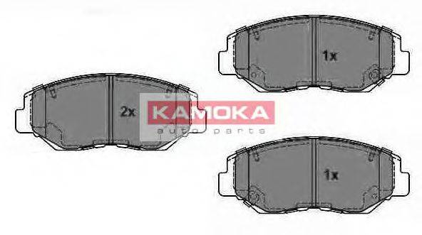 KAMOKA JQ1013316 Комплект гальмівних колодок, дискове гальмо