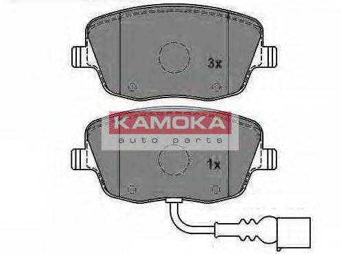 KAMOKA JQ1013324 Комплект гальмівних колодок, дискове гальмо