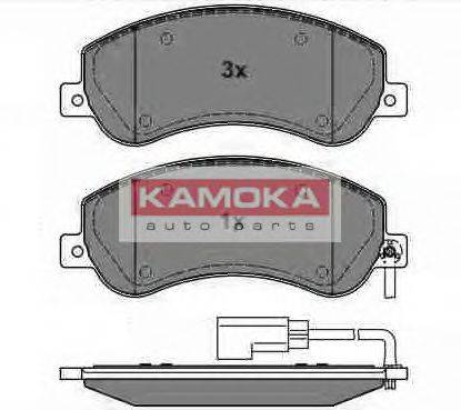 KAMOKA JQ1013856 Комплект гальмівних колодок, дискове гальмо