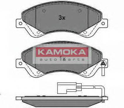 KAMOKA JQ1013858 Комплект гальмівних колодок, дискове гальмо