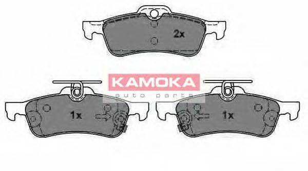 KAMOKA JQ1018082 Комплект гальмівних колодок, дискове гальмо