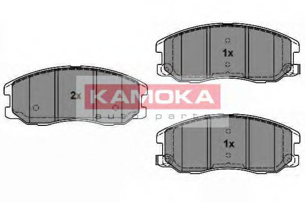 KAMOKA JQ1018616 Комплект гальмівних колодок, дискове гальмо