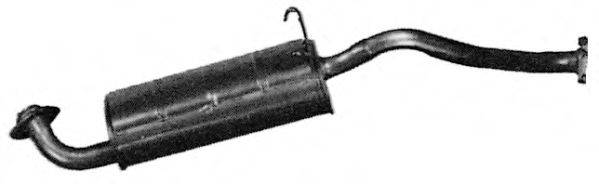 IMASAF MI5107 Глушник вихлопних газів кінцевий