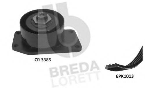 BREDA LORETT KCA0036 Полікліновий ремінний комплект