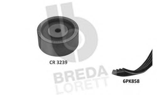 BREDA LORETT KCA0047 Полікліновий ремінний комплект