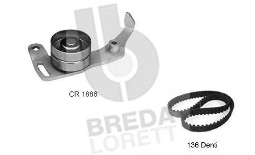 BREDA LORETT KCD0229 Комплект ременя ГРМ