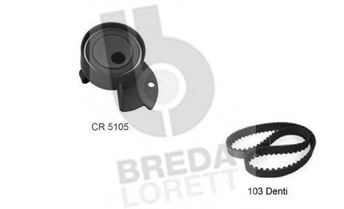 BREDA LORETT KCD0262 Комплект ременя ГРМ