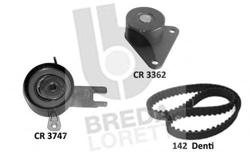 BREDA LORETT KCD0765 Комплект ременя ГРМ