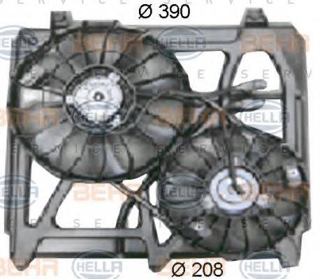HELLA 8EW351034501 Вентилятор, охолодження двигуна