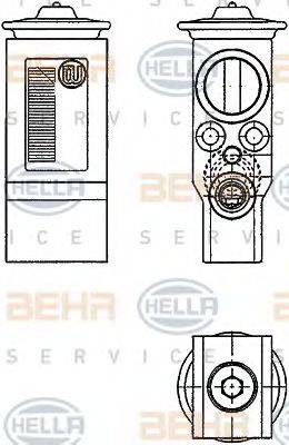 HELLA 8UW351234231 Розширювальний клапан, кондиціонер