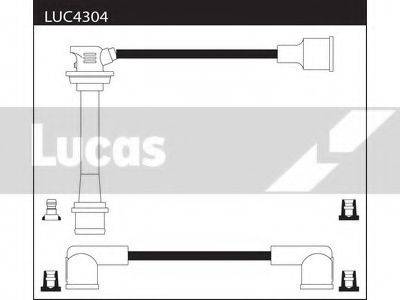 LUCAS ELECTRICAL LUC4304 Комплект дротів запалювання