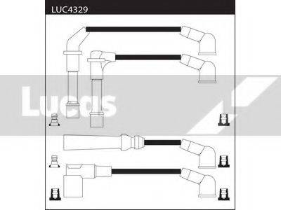 LUCAS ELECTRICAL LUC4329 Комплект дротів запалювання