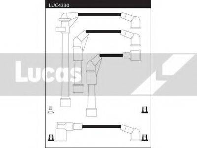 LUCAS ELECTRICAL LUC4330 Комплект дротів запалювання