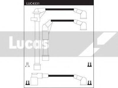 LUCAS ELECTRICAL LUC4331 Комплект дротів запалювання