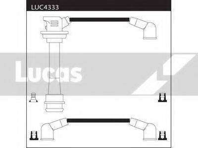 LUCAS ELECTRICAL LUC4333 Комплект дротів запалювання