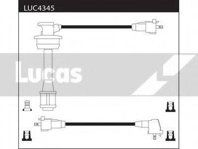 LUCAS ELECTRICAL LUC4345 Комплект дротів запалювання