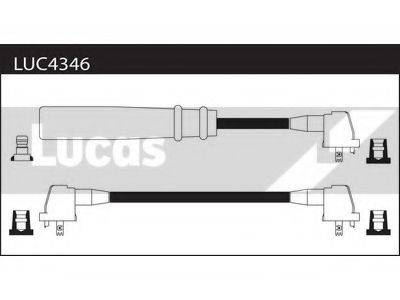 LUCAS ELECTRICAL LUC4346 Комплект дротів запалювання