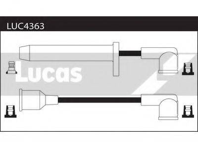 LUCAS ELECTRICAL LUC4363 Комплект дротів запалювання